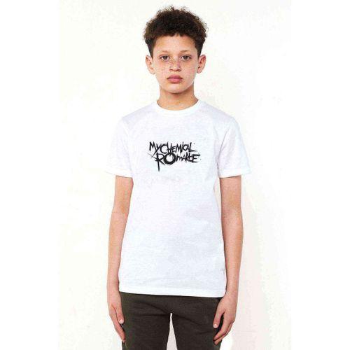 My Chemical Romance Baskılı Unisex Çocuk Beyaz Tshirt