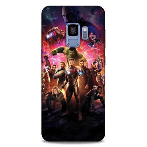 Lopard Samsung Galaxy S9 Uyumlu Kılıf IMDB Film (29) Arka Koruma Kılıfı Yenilmezler