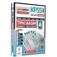 2027 KPSS Lisans ÖSYM Çıkmış Soru Tıpkı Basım 6lı Deneme Paketi Video Çözümlü Türkiye Geneli İnformal Yayınları