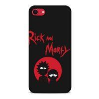Apple iPhone SE 2020 Uyumlu Kılıf Rick And Morty (17) Tasarım Kılıf Principal Gene