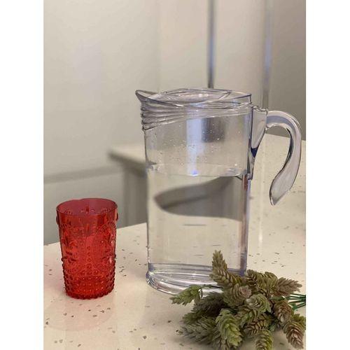 Akrilik 2 Lt Şeffaf Sürahi (Buzdolabı Kapak Rafına Sığar)