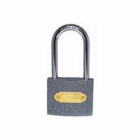 Eko Gri Döküm Uzun Kancalı Asma Kilit 50mm