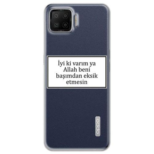 Oppo A73 Kılıf HD Yazı Baskılı Silikon Arka Kapak - Yazı 11