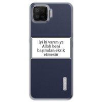 Oppo A73 Kılıf HD Yazı Baskılı Silikon Arka Kapak - Yazı 11