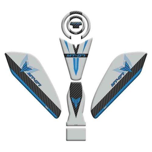 YAMAHA Yamaha Mt07 2025 Uyumlu Tank Pad Set 003