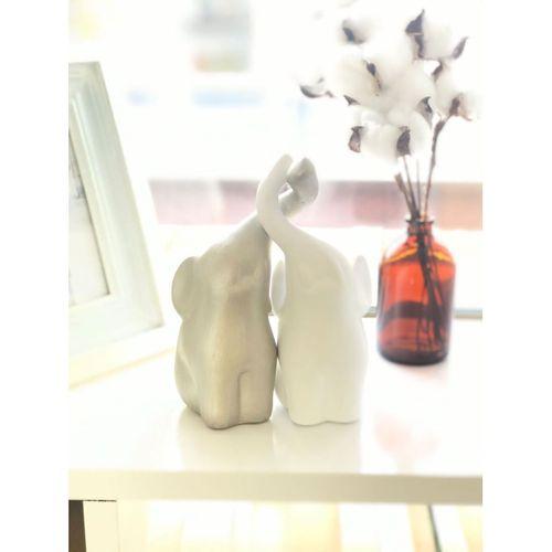 Dekoratif Fil Biblo seti 2'li