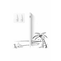 İpad 2018-2022 İçin Düğmeli Stylus Kalem, Avuç İçi Reddetme Aktif Kalem Apple Uyumlu