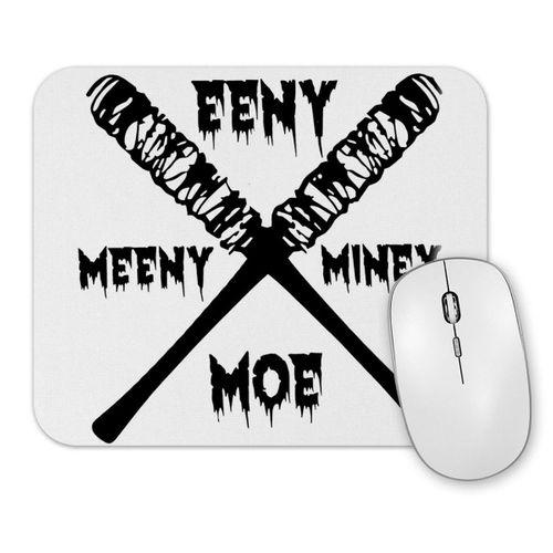 Negan Logo  Reverse Mouse Pad