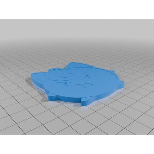 3D Baskı Sevimli Jigglypuff Pokémon Chibi Buzdolabı Mıknatısı Anahtarlık (Bu ürün Sadece Plastik parçadır - Almadan Önce Soru Sorabilirsiniz)
