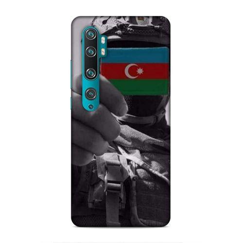 Xiaomi Mi Note 10 Uyumlu Kılıf Azarbaijan (40) Fit Silikon Kılıf Asker