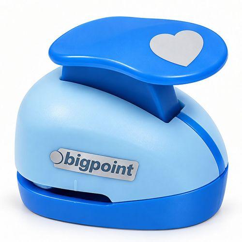 Bigpoint Şekilli Delgeç 3.8cm Kalp