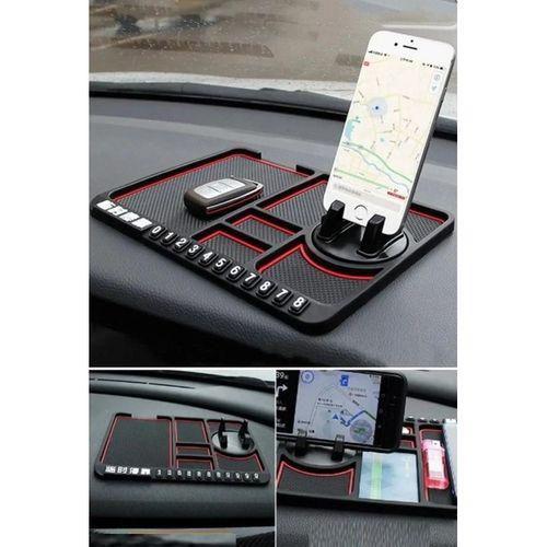 Zhltools Pratik Torpido Üstü Numaratörlü Telefon Tutucu Kaydırmaz Mat
