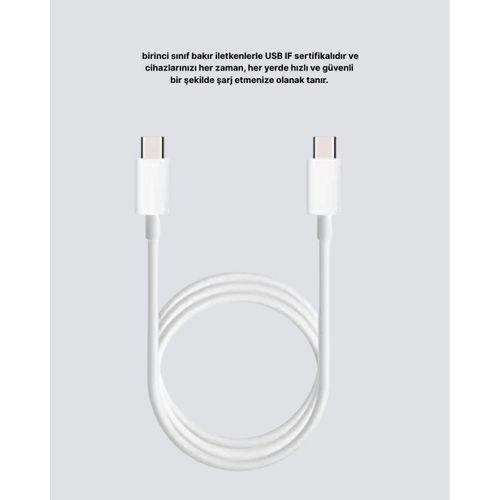 Dayanıklı Dış Kaplamalı 30w 5.0a Type-c Hızlı Şarj Ve Data Kablosu