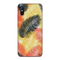 Xiaomi Redmi 9a Kılıf Egzotik Palmiye Arka Kapak Silikon Koruma Full Koruyucu