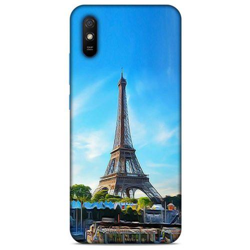 Xiaomi Redmi 9A Kılıf Dünya Mimarisi (14) Lansman Kılıf Paris Eyfel Kulesi