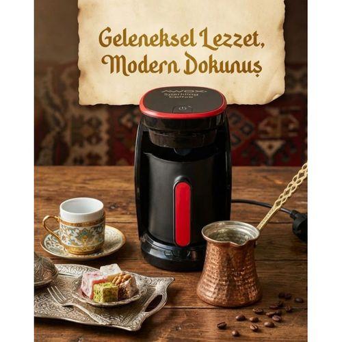 Türk Kahvesi Makinesi Otomatik Kapanma Ve Taşma Emniyetli 4 Fincan Kapasiteli