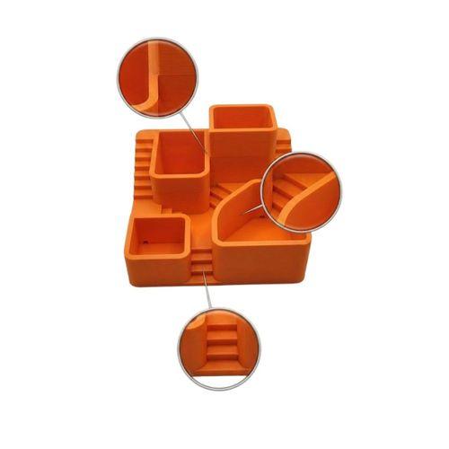 3d Baskı Çoklu Kaktüs Ve Sukulent Saksı Seti Şık Tasarım Dekoratif Bitki Düzenleyici