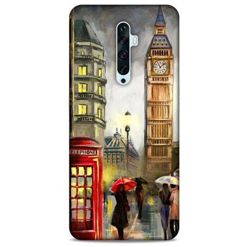 Oppo Reno 2z Kılıf Dünya Mimarisi (11) Tam Koruma Londra Saat Kulesi