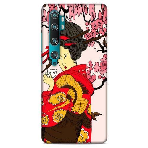 Xiaomi Mi Cc9 Pro Kılıf Japonya (10) Full Koruma Kılıfı Japon Geyşa