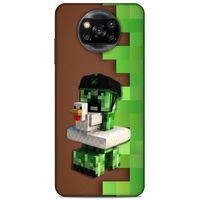 Lopard Xiaomi Redmi Poco X3 Uyumlu Kılıf PiXel (35) Fit Design Kılıf Creeper