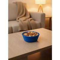 Yuvarlak Çerezlik Lacivert Şık Tasarım Ve Kompakt Boyut