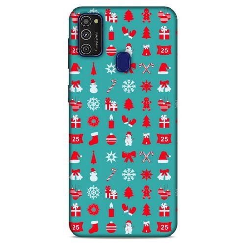 Yılbaşı Süsleri 13 Samsung Galaxy M21 Kılıf Silikon Kapak