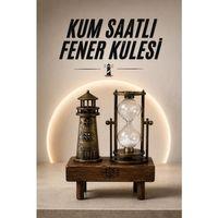 Eyfel Kulesi Ve Deniz Feneri Dekoratif Masa Biblosu Hediyelik