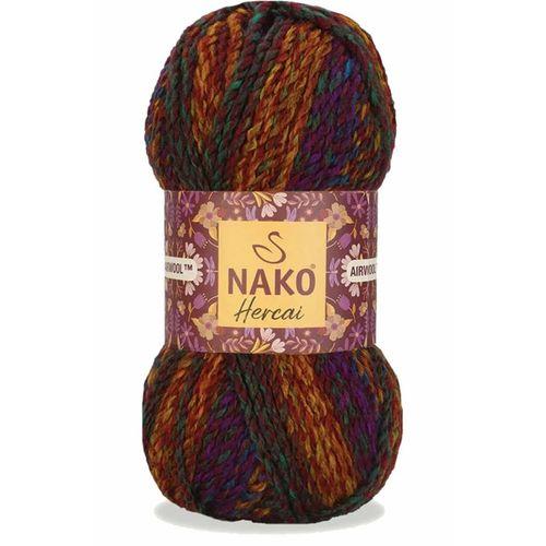 5 Adet Hercai Ebruli Hırka Kazak Atkı Bere El Örgü İpi Yünü 7131