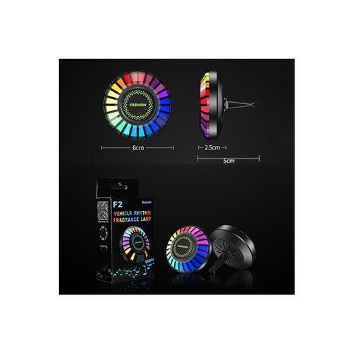 Bluetooth Araba Rgb Ortam Işığı Usb Ritim Kokulu Lamba Şerit Hava Spreyi Pickup Led Silindir APP