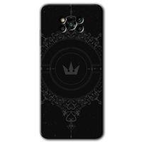 Poco x3 NFC Kılıf Baskılı Arka Kapak - Siyah Mandala 1 +Tam Ekran Koruyucu