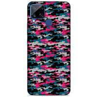 Kamuflaj 16 Oppo Realme C15 Kılıf Silikon Kapak