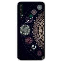 Huawei Y6P Kılıf HD Desen Baskılı Arka Kapak - Gezegen Döngüsü + Kırılmaz Cam