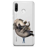 Huawei P30 Lite 2020 Kılıf Lider Ruhu Arka Kapak Koruma Desenli Full Koruyucu