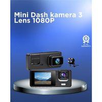 1080p 3 Kameralı Araç Dvr – Döngü Kayıt Ve Geri Görüş Özellikli