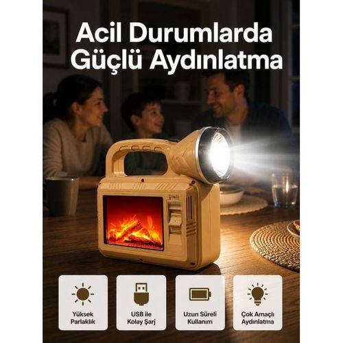 Solar Alev Lambası – Kamp, Bahçe Ve Dış Mekan İçin