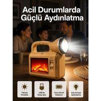 Solar Alev Lambası – Kamp, Bahçe Ve Dış Mekan İçin