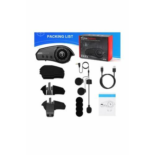 Bt35 Kask Kulaklık Bluetooth 5.0 Motosiklet Interkom Su Geçirmez Kablosuz Kulaklık