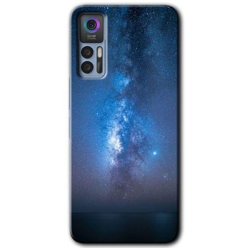 TCL 30 Plus Kılıf HD Desen Baskılı Arka Kapak - Samanyolu