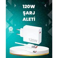 120 Watt Güçlü Hızlı Şarj Adaptörü Huawei P30 P40 Mate 20 Pro Uyumlu