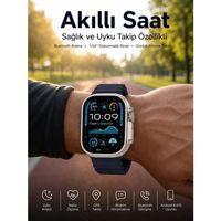Akıllı Saat Bluetooth Bağlantılı Nfc Ve Gps Uyumlu Nabız Ölçer Sesli Görüşme Yeni Nesil
