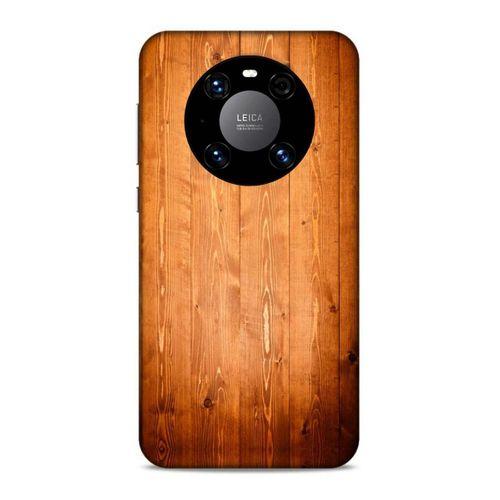 Lopard Huawei Mate 40 Pro Uyumlu Kılıf Wood'X (8) Baskılı Kılıf Desenli