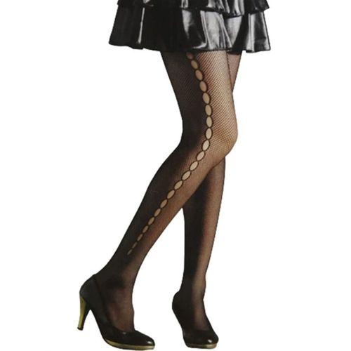 Vog Jakarlı Desenli Külotlu 701 Siyah S-m