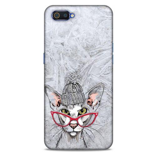 Animax Bereli Kedi Oppo Realme C2 Kılıf Desenli Silikon