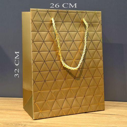 Büyük Boy Gold Hediye Çantası