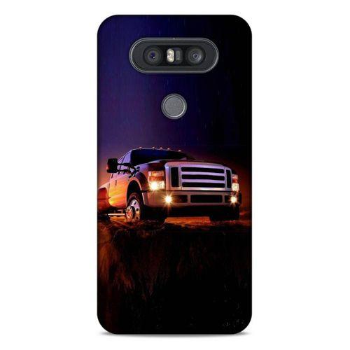 Lopard LG K41S - K51S Uyumlu Kılıf PickUpX (31) TPU Kılıf Siyah Gün Batımı