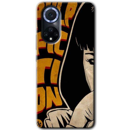 MRCİLETİSİM Huawei Nova 9 Kılıf HD Desen Baskılı Arka Kapak+Temperli Cam - Ucuz Roman