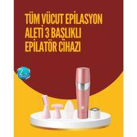 Acısız Ve Hassas Tüy Temizleme Cihazı – 3 Başlıklı