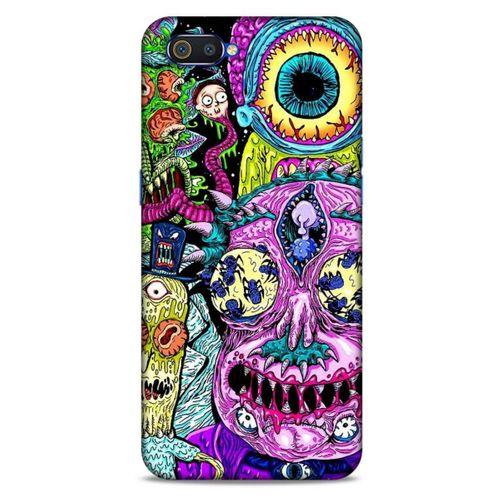Realme C2 Uyumlu Kılıf Rick And Morty (47) Crystal Flex Kılıf Decoy Mortys