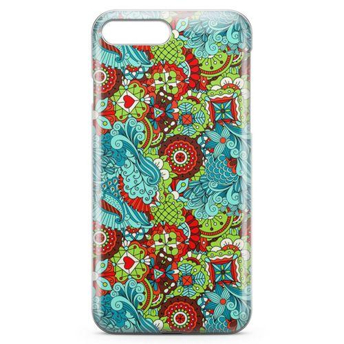 Apple iPhone 7 Plus Kılıf Cam Motifleri Arka Kapak Koruma Desenli Full Koruyucu