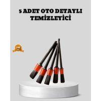 Araç Detay Temizlik Fırçası 5’li Set Çizmeyen Kıl Çok Yönlü Kullanım